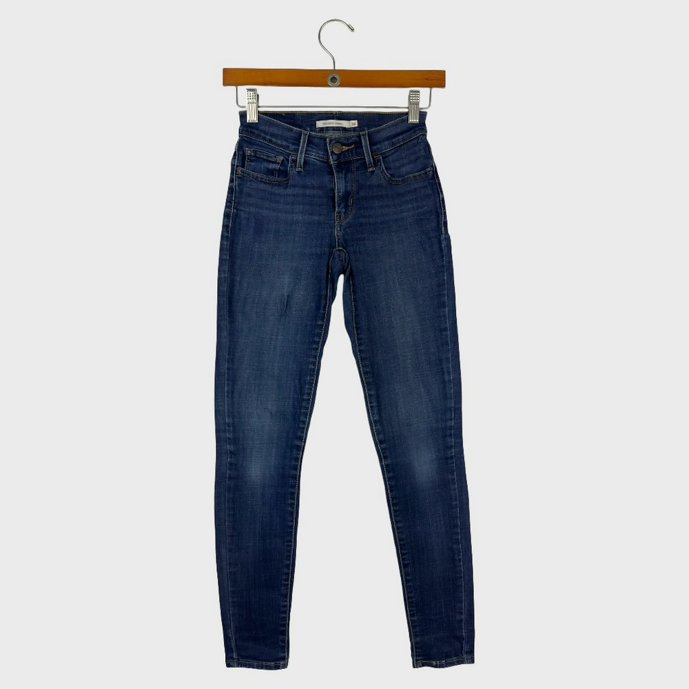 Levi’s 710 Dark Wash Super Skinny Jeans